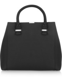 schwarze Shopper Tasche aus Leder von Victoria Beckham