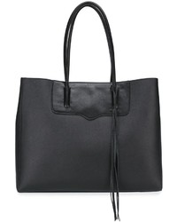 schwarze Shopper Tasche aus Leder von Rebecca Minkoff