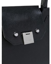schwarze Shopper Tasche aus Leder von Jimmy Choo