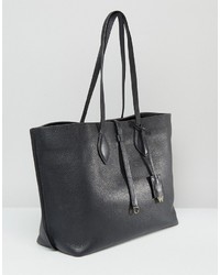 schwarze Shopper Tasche aus Leder von Whistles