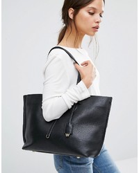 schwarze Shopper Tasche aus Leder von Whistles