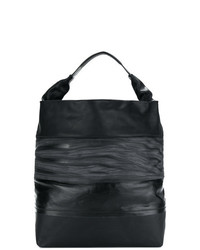 schwarze Shopper Tasche aus Leder von Rick Owens