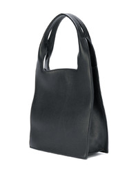 schwarze Shopper Tasche aus Leder von Stée