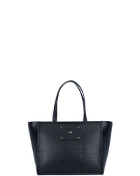 schwarze Shopper Tasche aus Leder von Roberto Cavalli Class