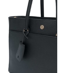 schwarze Shopper Tasche aus Leder von Tory Burch