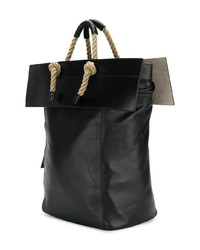 schwarze Shopper Tasche aus Leder von Ports 1961