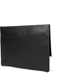 schwarze Shopper Tasche aus Leder von Miansai