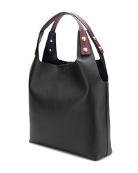 schwarze Shopper Tasche aus Leder von Tory Burch