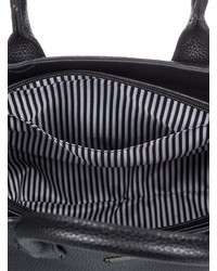 schwarze Shopper Tasche aus Leder von Roxy