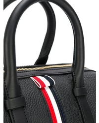 schwarze Shopper Tasche aus Leder von Thom Browne