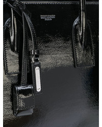 schwarze Shopper Tasche aus Leder von Saint Laurent