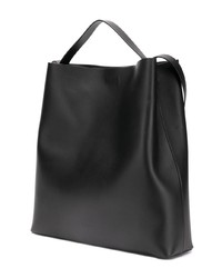 schwarze Shopper Tasche aus Leder von Aesther Ekme