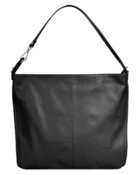 schwarze Shopper Tasche aus Leder von SAMANTHA LOOK