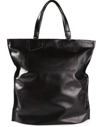 schwarze Shopper Tasche aus Leder von Sebastian