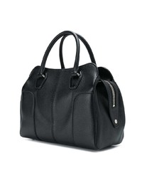 schwarze Shopper Tasche aus Leder von Tod's