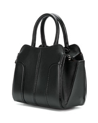 schwarze Shopper Tasche aus Leder von Tod's