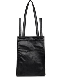 schwarze Shopper Tasche aus Leder von Serapis