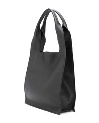 schwarze Shopper Tasche aus Leder von Stée