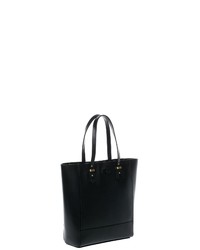 schwarze Shopper Tasche aus Leder von SID & VAIN