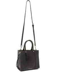 schwarze Shopper Tasche aus Leder von Rebecca Minkoff