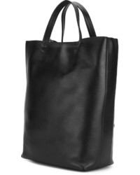 schwarze Shopper Tasche aus Leder von Elena Ghisellini