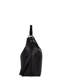 schwarze Shopper Tasche aus Leder von SILVIO TOSSI