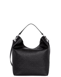 schwarze Shopper Tasche aus Leder von SILVIO TOSSI