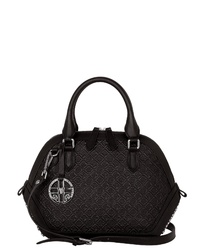 schwarze Shopper Tasche aus Leder von SILVIO TOSSI