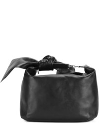 schwarze Shopper Tasche aus Leder von Simone Rocha