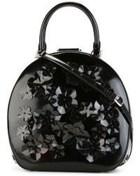 schwarze Shopper Tasche aus Leder von Simone Rocha