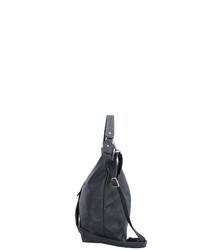 schwarze Shopper Tasche aus Leder von Sina Jo