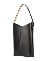 schwarze Shopper Tasche aus Leder von Building Block