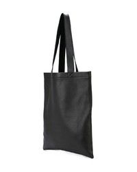 schwarze Shopper Tasche aus Leder von Rick Owens