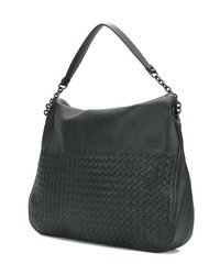 schwarze Shopper Tasche aus Leder von Bottega Veneta