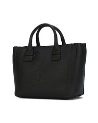 schwarze Shopper Tasche aus Leder von Furla