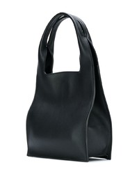 schwarze Shopper Tasche aus Leder von Stée