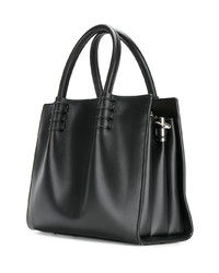 schwarze Shopper Tasche aus Leder von Tod's