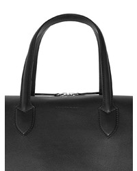 schwarze Shopper Tasche aus Leder von Burberry