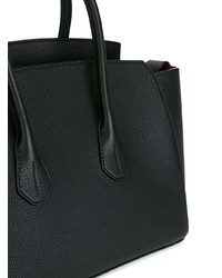 schwarze Shopper Tasche aus Leder von Bally