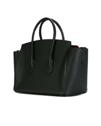 schwarze Shopper Tasche aus Leder von Bally