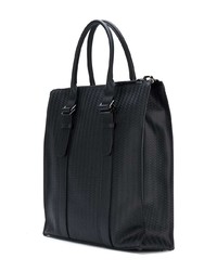 schwarze Shopper Tasche aus Leder von Zanellato