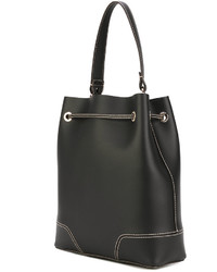 schwarze Shopper Tasche aus Leder von Furla