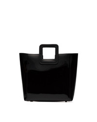 schwarze Shopper Tasche aus Leder von Staud