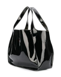 schwarze Shopper Tasche aus Leder von Stella McCartney