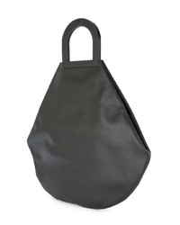 schwarze Shopper Tasche aus Leder von Building Block