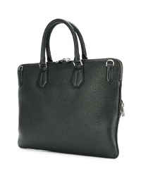 schwarze Shopper Tasche aus Leder von Bally