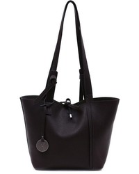 schwarze Shopper Tasche aus Leder von SURI FREY