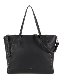 schwarze Shopper Tasche aus Leder von SURI FREY