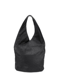 schwarze Shopper Tasche aus Leder von Tagliovivo