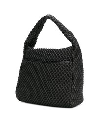 schwarze Shopper Tasche aus Leder von Tissa Fontaneda